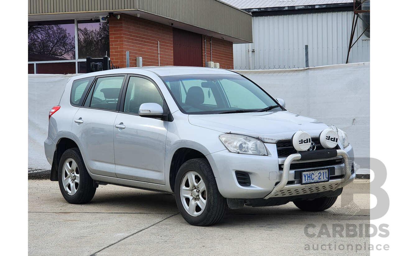 4/2010 Toyota Rav4 CV (4x4) ACA33R 08 UPGRADE 4d Wagon Silver Or Chrome 2.4L