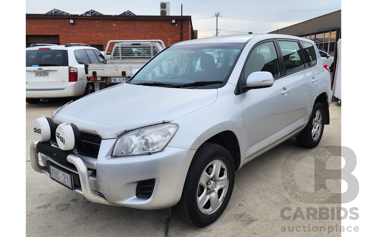 4/2010 Toyota Rav4 CV (4x4) ACA33R 08 UPGRADE 4d Wagon Silver Or Chrome 2.4L
