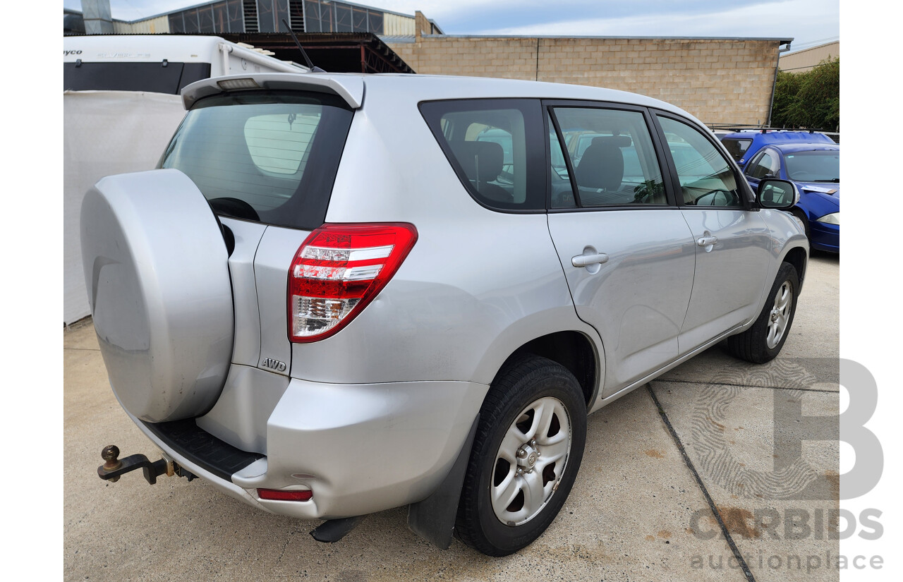 4/2010 Toyota Rav4 CV (4x4) ACA33R 08 UPGRADE 4d Wagon Silver Or Chrome 2.4L