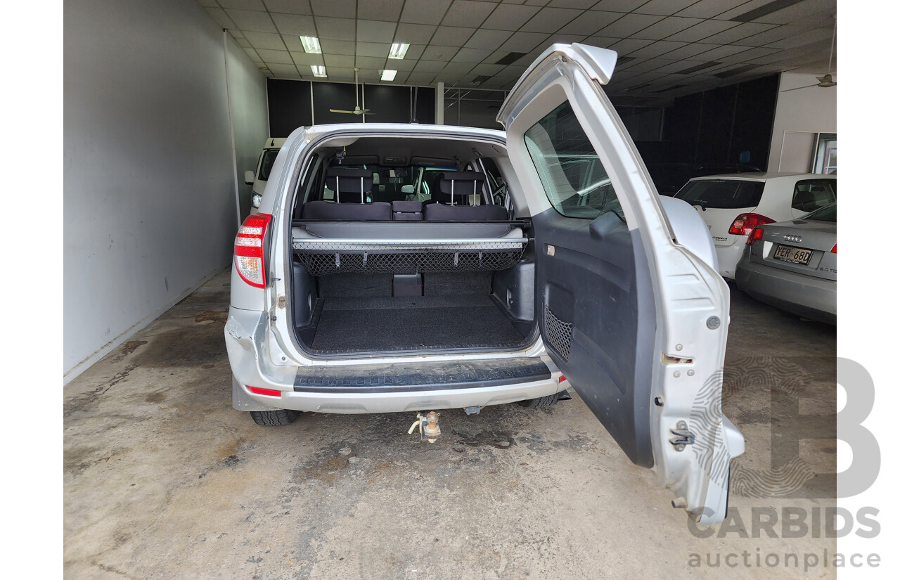 4/2010 Toyota Rav4 CV (4x4) ACA33R 08 UPGRADE 4d Wagon Silver Or Chrome 2.4L