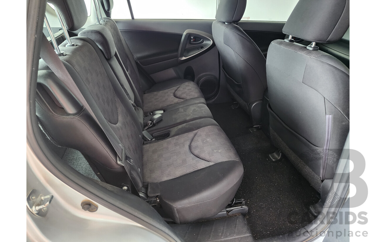 4/2010 Toyota Rav4 CV (4x4) ACA33R 08 UPGRADE 4d Wagon Silver Or Chrome 2.4L