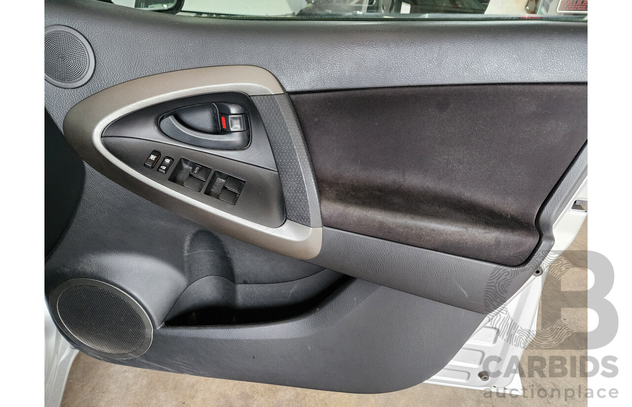 4/2010 Toyota Rav4 CV (4x4) ACA33R 08 UPGRADE 4d Wagon Silver Or Chrome 2.4L