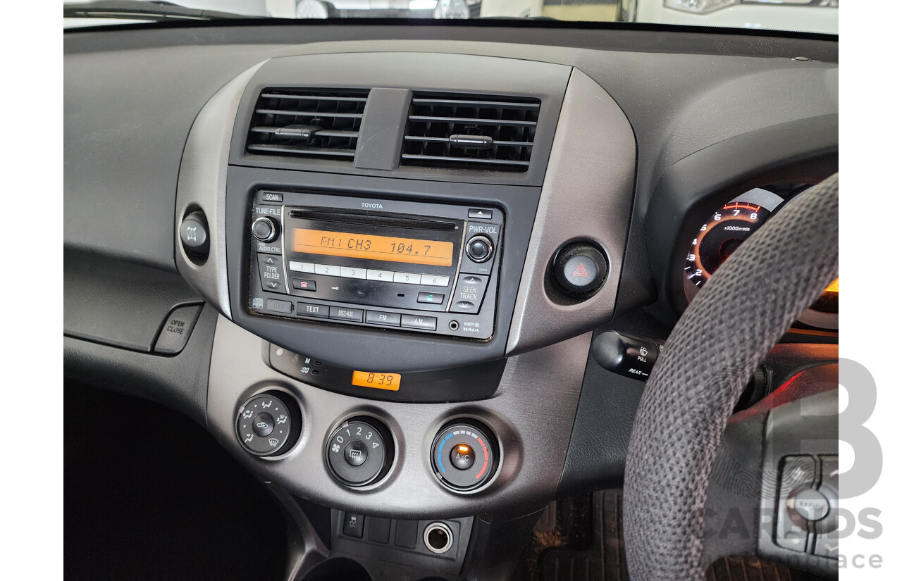 4/2010 Toyota Rav4 CV (4x4) ACA33R 08 UPGRADE 4d Wagon Silver Or Chrome 2.4L