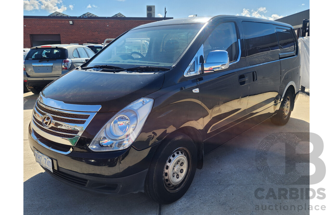 5/2012 Hyundai Iload TQ MY11 4d Van Black 2.5L