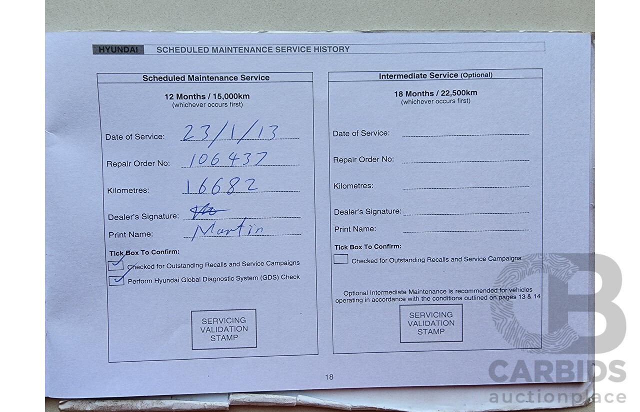 6/2012 Hyundai Iload  TQ MY11 4d Van Black 2.5L