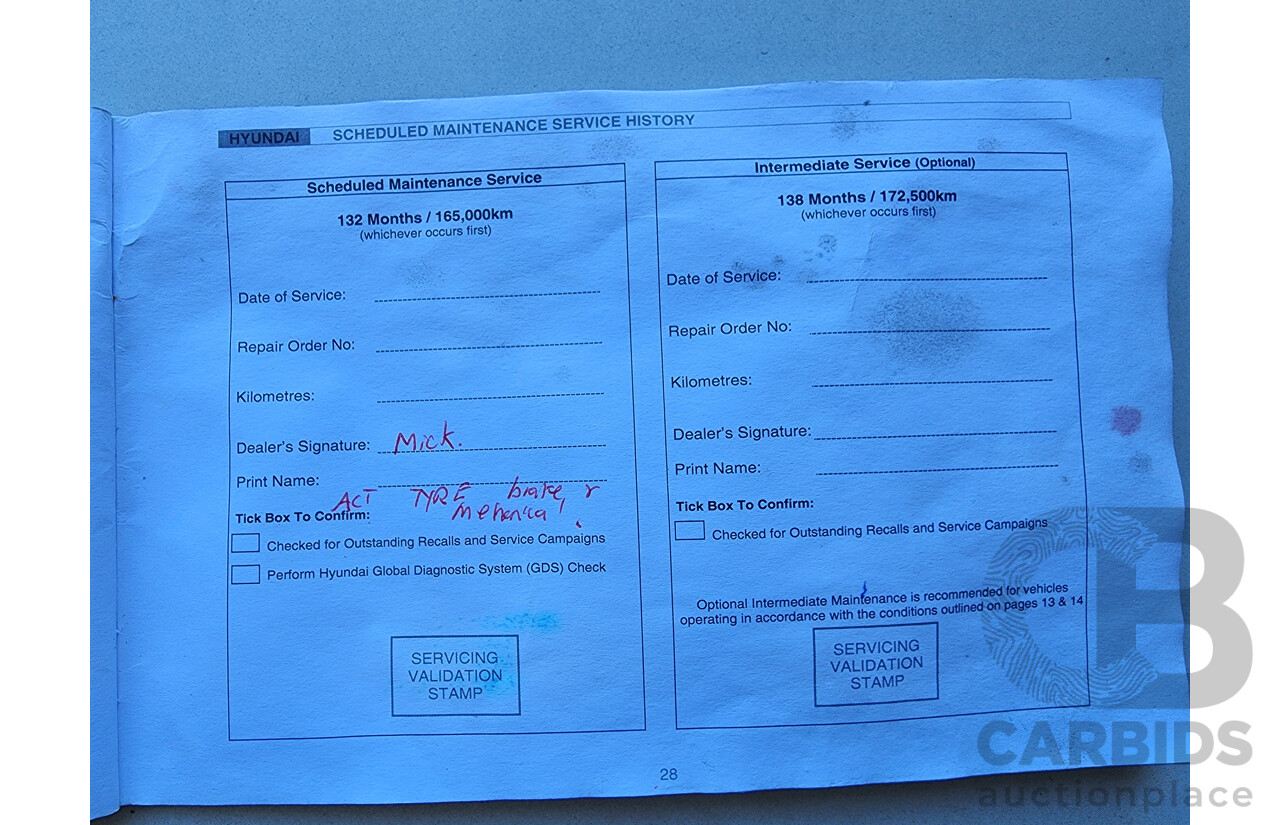 10/2013 Hyundai Iload  TQ MY13 4d Van White 2.5L