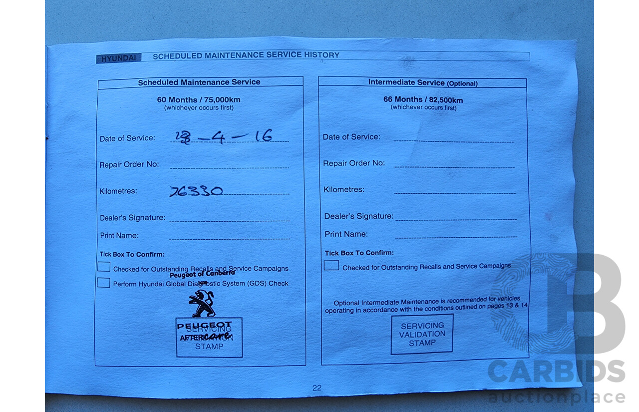 10/2013 Hyundai Iload  TQ MY13 4d Van White 2.5L