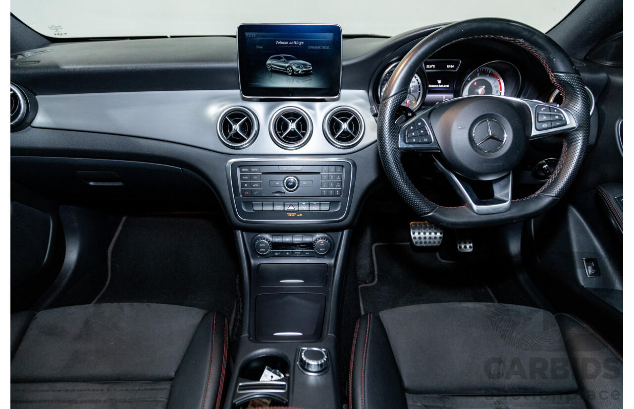 2/2016 Mercedes Benz CLA200 Shooting Brake AMG Pack 117 4d Wagon Mountain Grey Metallic Turbo 1.6L