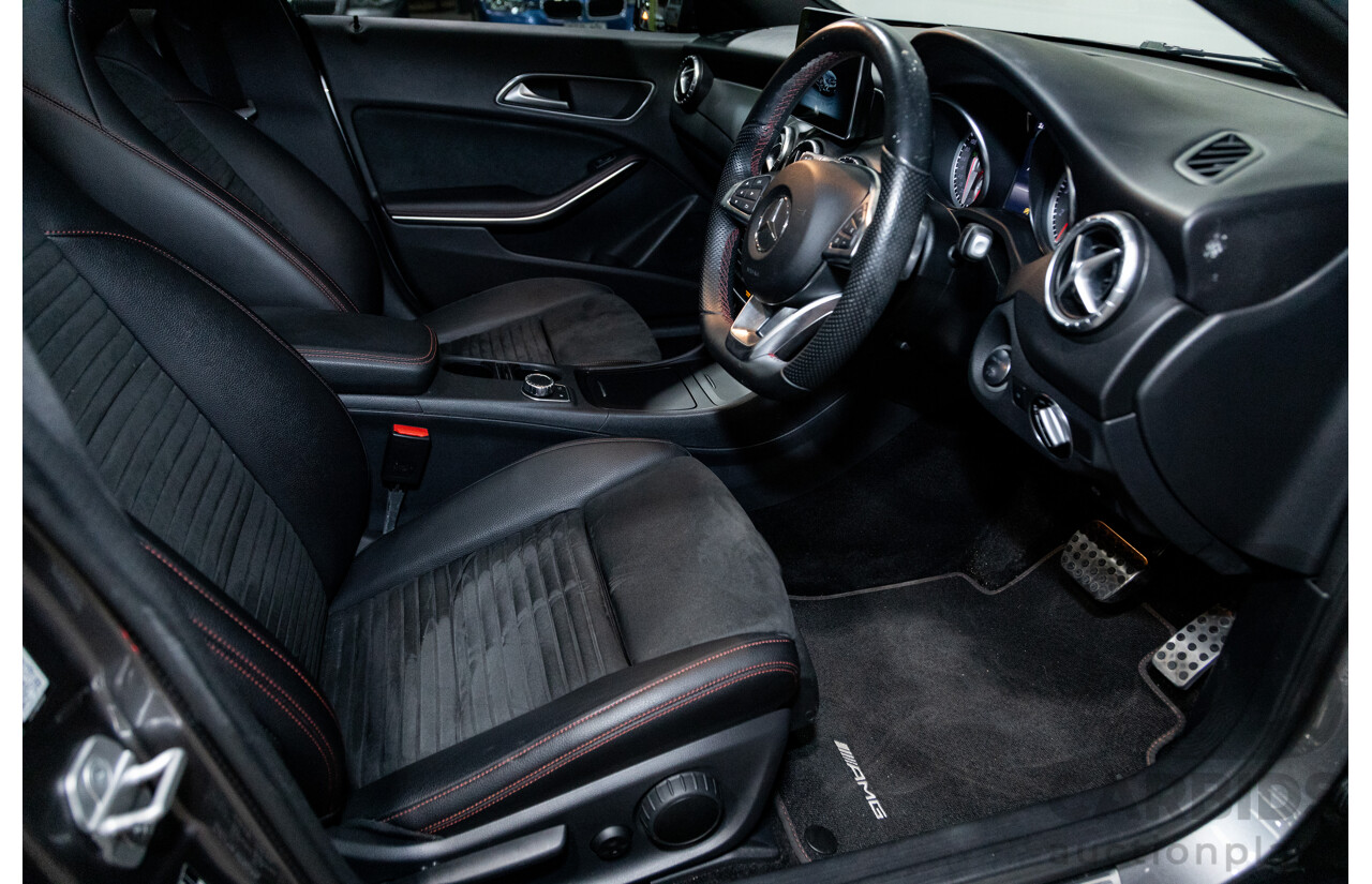 2/2016 Mercedes Benz CLA200 Shooting Brake AMG Pack 117 4d Wagon Mountain Grey Metallic Turbo 1.6L