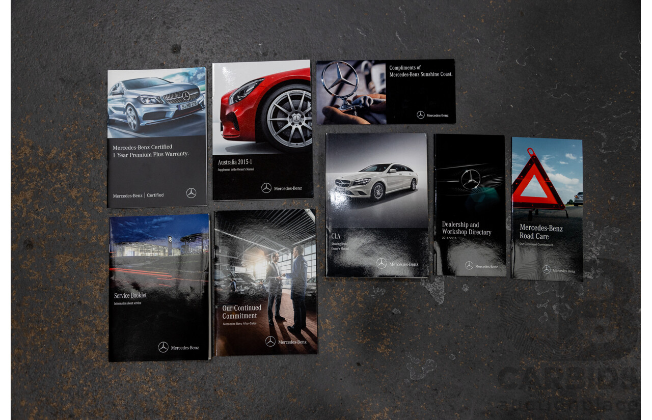 2/2016 Mercedes Benz CLA200 Shooting Brake AMG Pack 117 4d Wagon Mountain Grey Metallic Turbo 1.6L