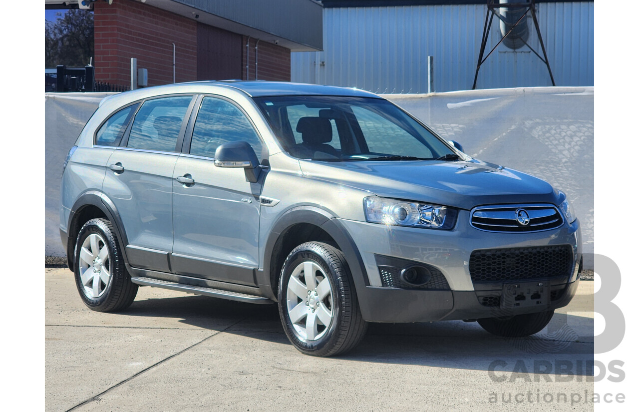 7/2013 Holden Captiva 7 SX (fwd) CG MY12 4d Wagon Grey 2.4L