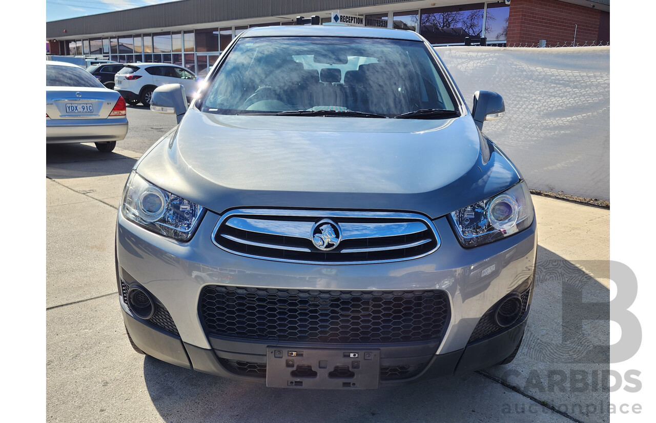 7/2013 Holden Captiva 7 SX (fwd) CG MY12 4d Wagon Grey 2.4L