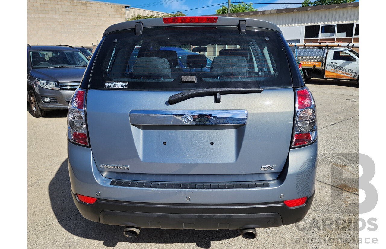 7/2013 Holden Captiva 7 SX (fwd) CG MY12 4d Wagon Grey 2.4L