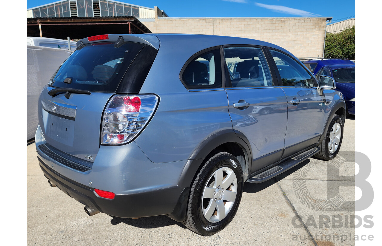7/2013 Holden Captiva 7 SX (fwd) CG MY12 4d Wagon Grey 2.4L