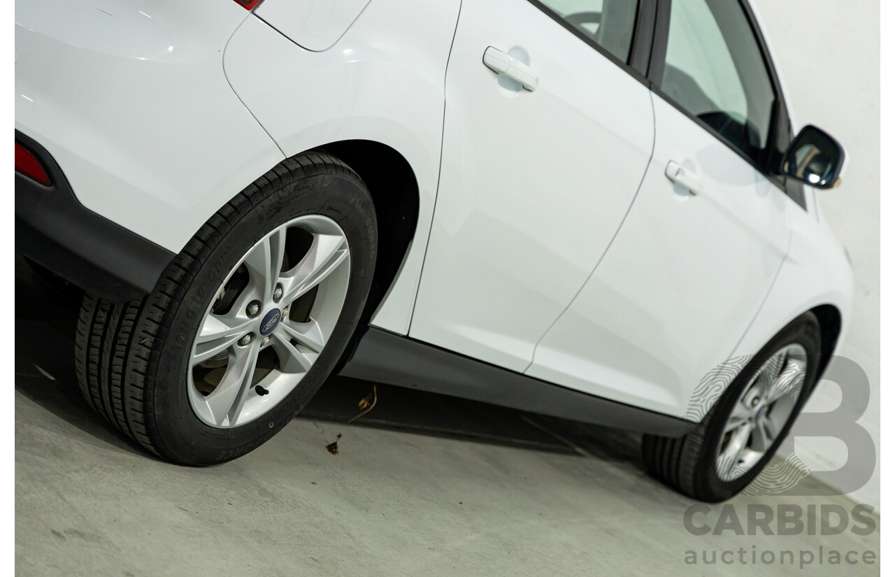 8/2014 Ford Focus Trend LW MK2 Upgrade 5d Hatchback Frozen White 2.0L