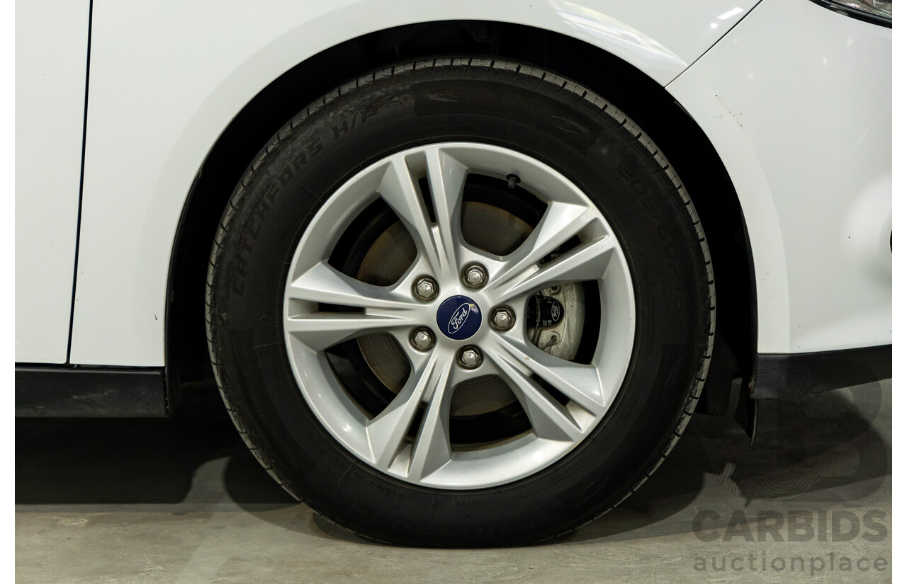 8/2014 Ford Focus Trend LW MK2 Upgrade 5d Hatchback Frozen White 2.0L