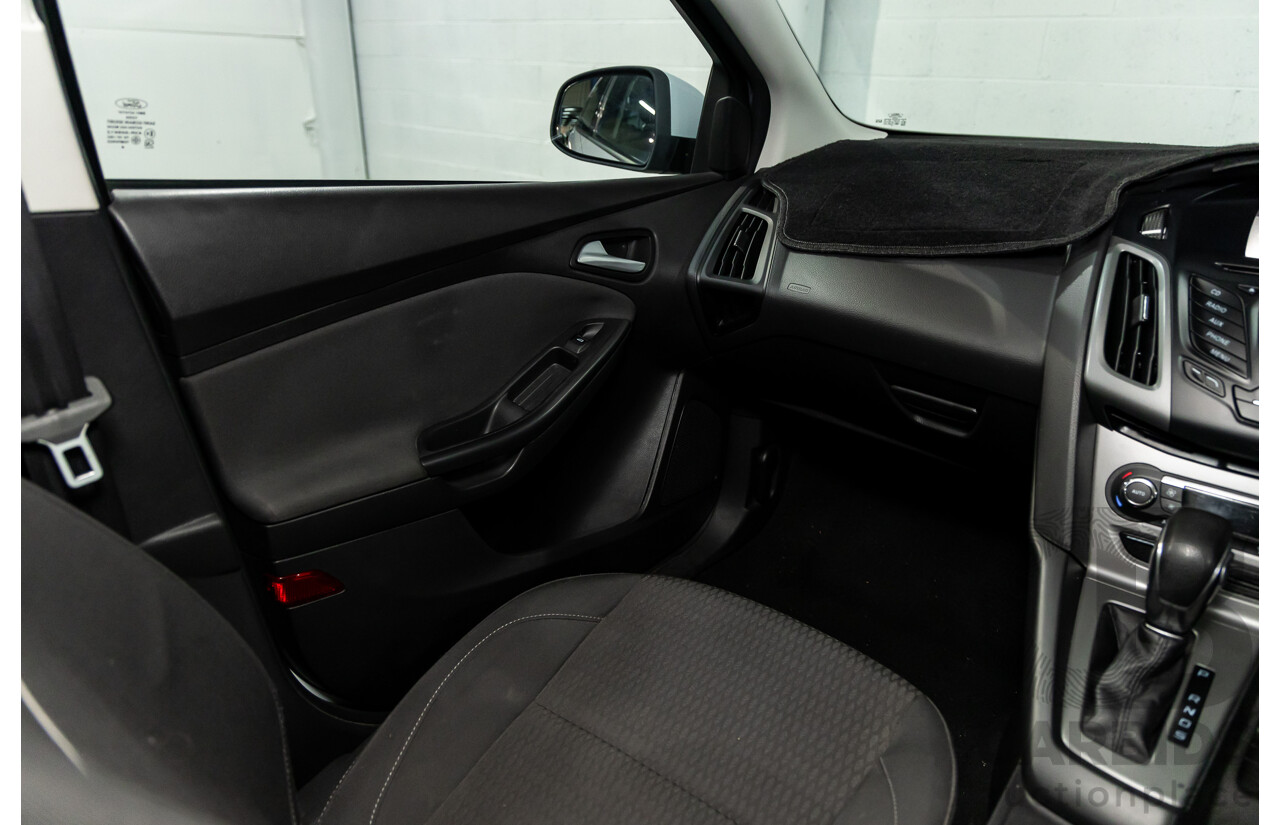 8/2014 Ford Focus Trend LW MK2 Upgrade 5d Hatchback Frozen White 2.0L