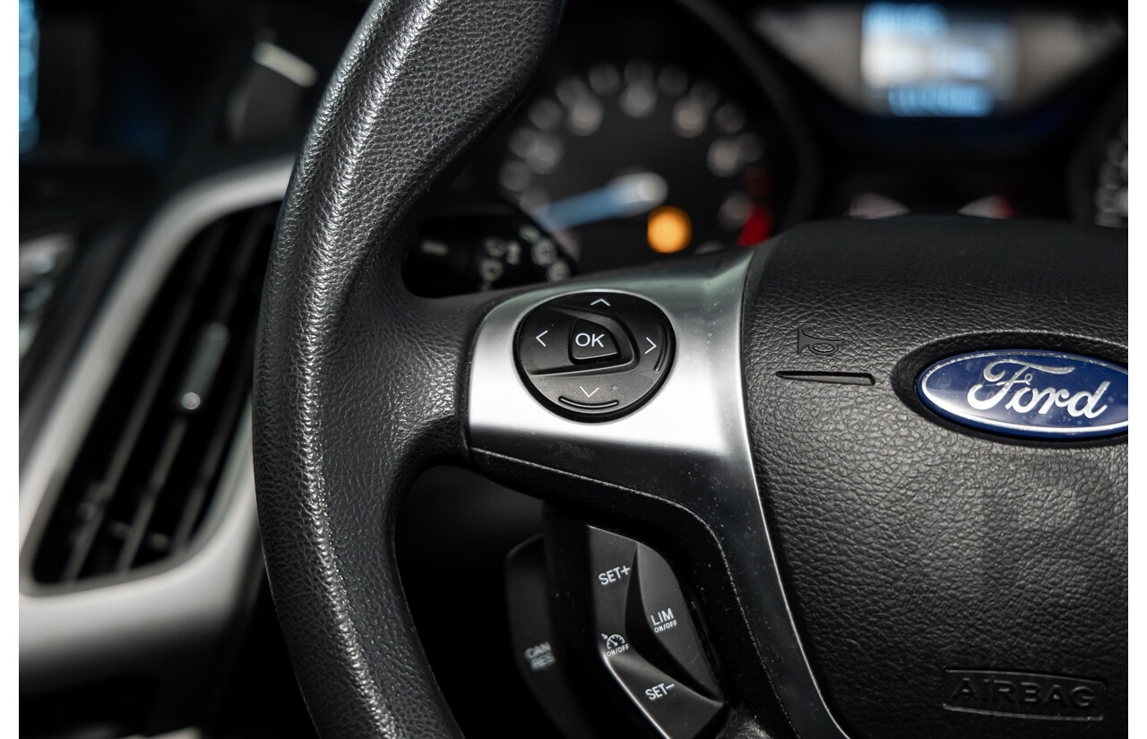 8/2014 Ford Focus Trend LW MK2 Upgrade 5d Hatchback Frozen White 2.0L