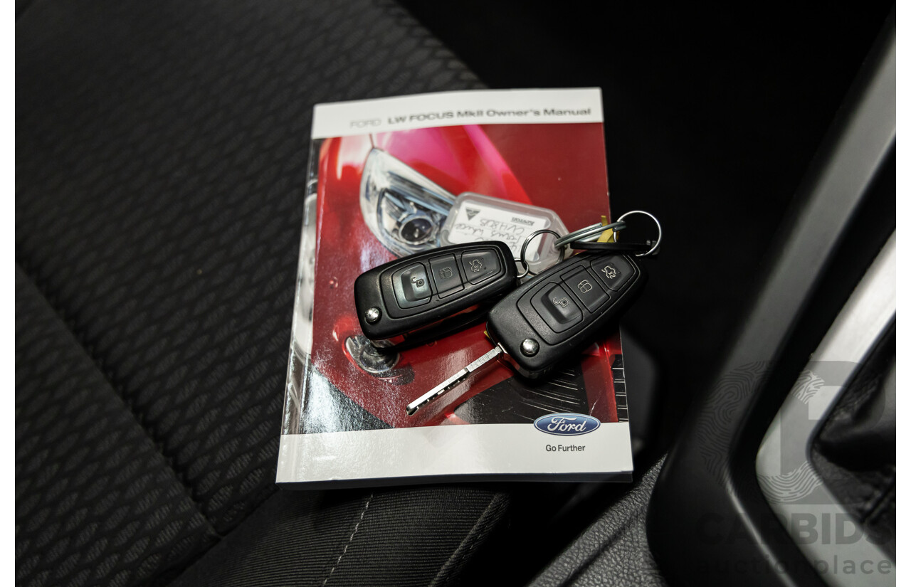 8/2014 Ford Focus Trend LW MK2 Upgrade 5d Hatchback Frozen White 2.0L