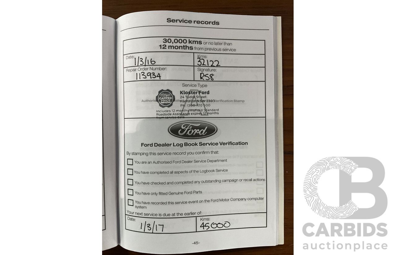 8/2014 Ford Focus Trend LW MK2 Upgrade 5d Hatchback Frozen White 2.0L