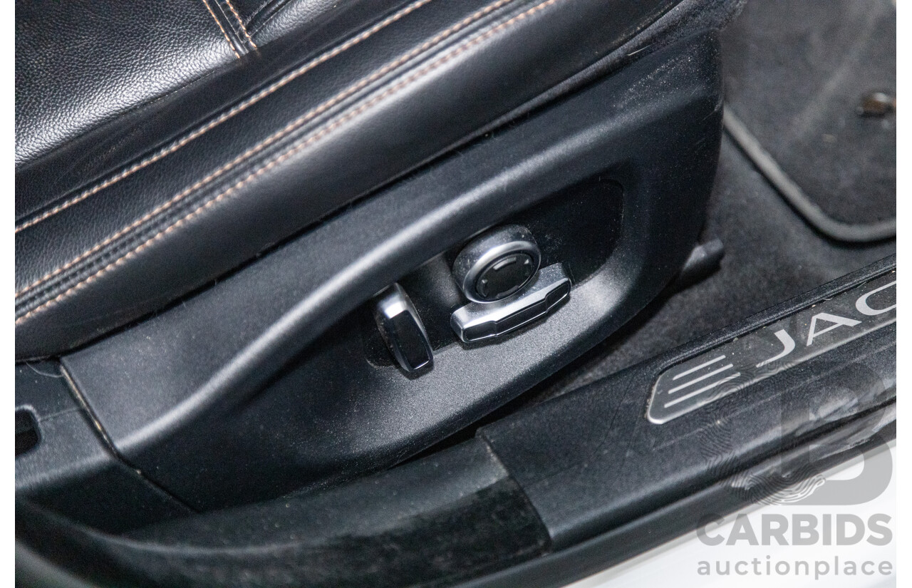 07/2019 Jaguar XE 20t Prestige (147kw) X760 MY19 4d Sedan Fuji White Turbo 2.0L