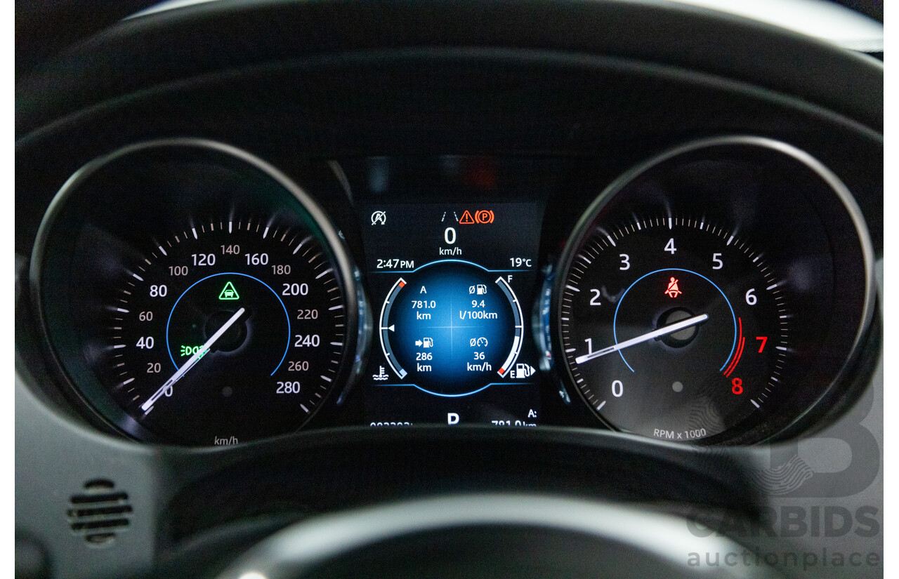 07/2019 Jaguar XE 20t Prestige (147kw) X760 MY19 4d Sedan Fuji White Turbo 2.0L