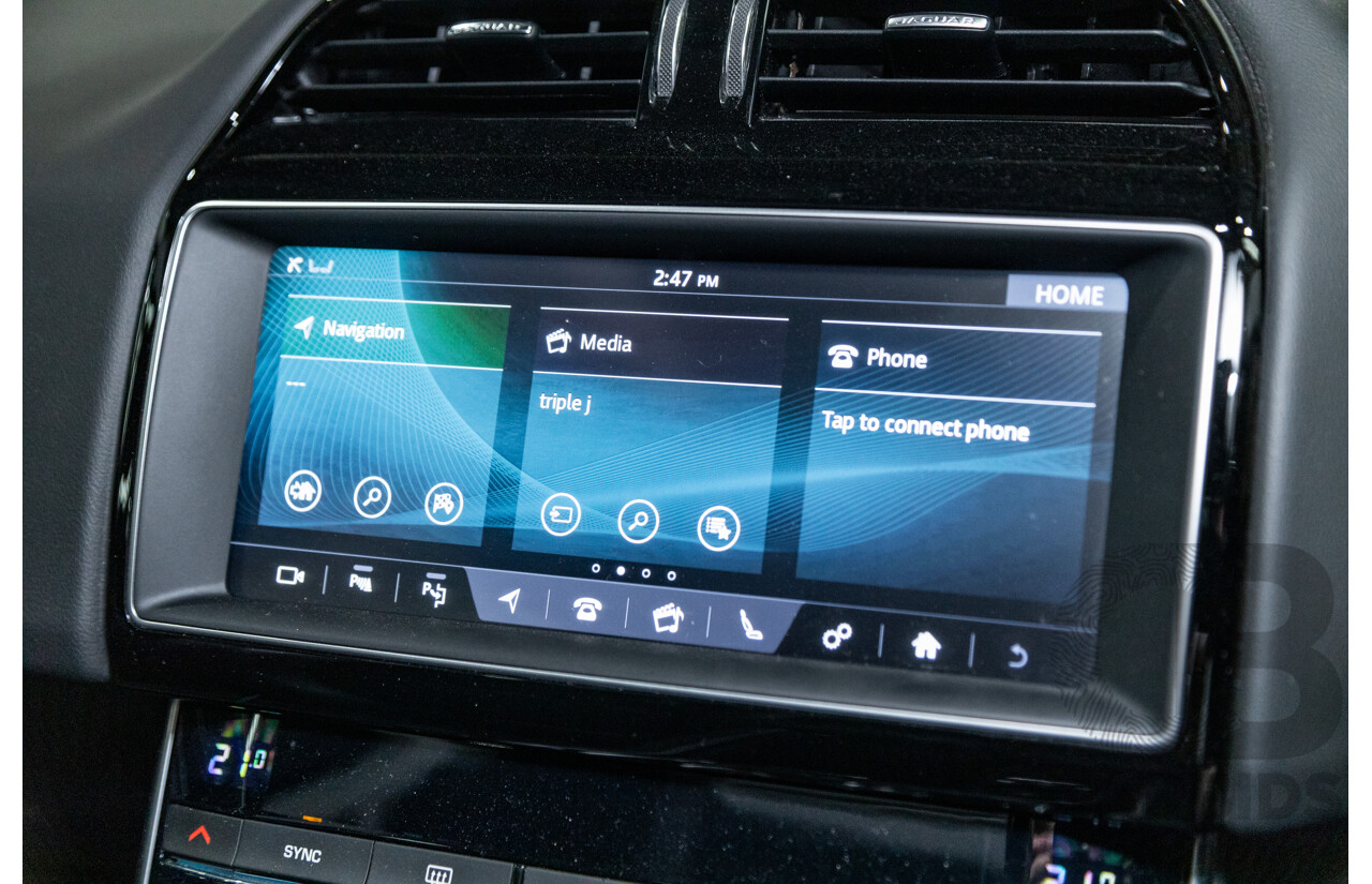 07/2019 Jaguar XE 20t Prestige (147kw) X760 MY19 4d Sedan Fuji White Turbo 2.0L