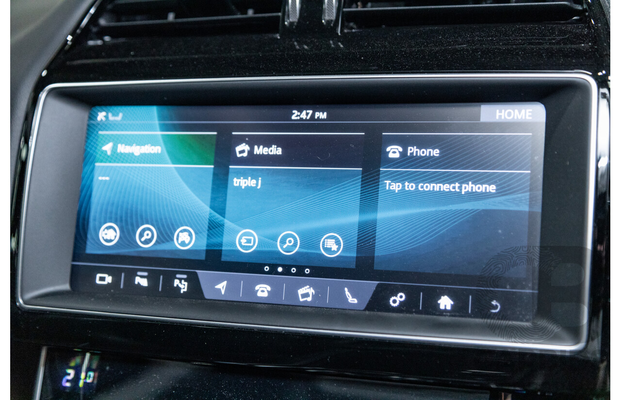 07/2019 Jaguar XE 20t Prestige (147kw) X760 MY19 4d Sedan Fuji White Turbo 2.0L