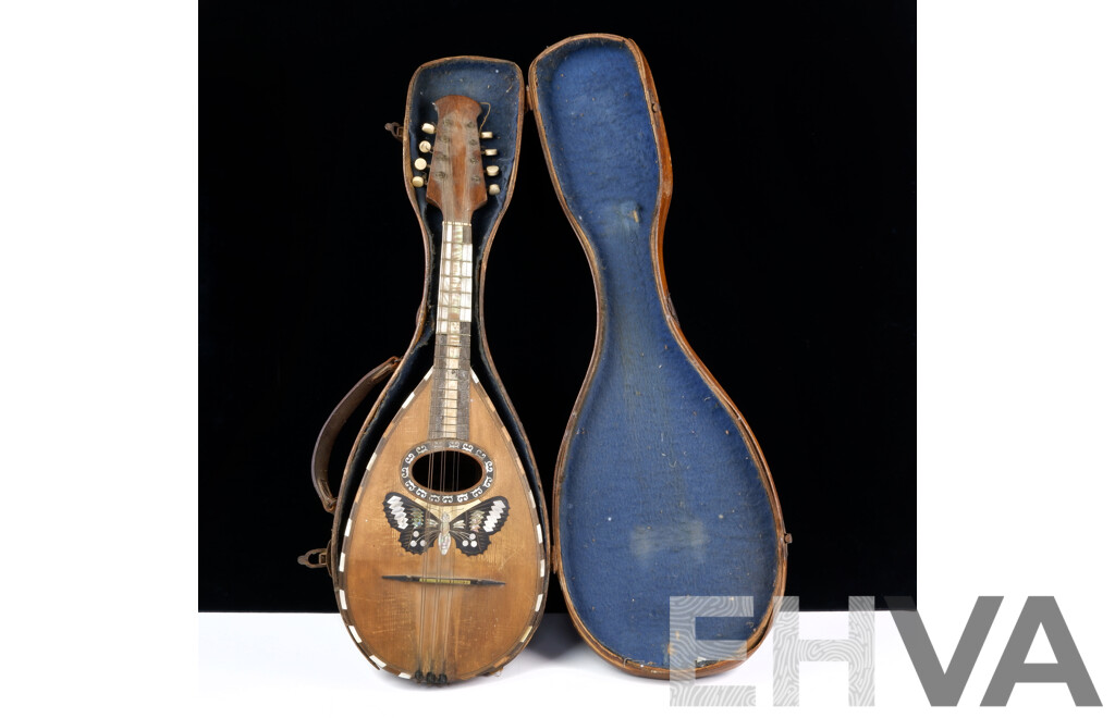 Antique Mandolin by G Puglisi Reale - Lot 1573991 | EHVA