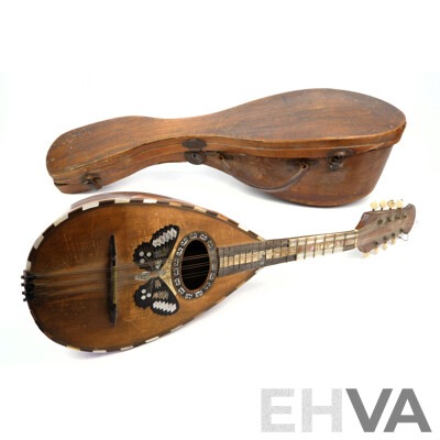 Antique Mandolin by G Puglisi Reale - Lot 1573991 | EHVA