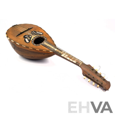 Antique Mandolin by G Puglisi Reale - Lot 1573991 | EHVA