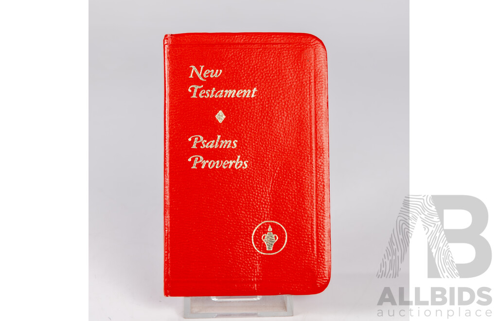 Pro Hart, (20th Century, Australian, 1928-2006), Insect, Oil on Back of Bible Cover, 12 x 8 cm (unframed)