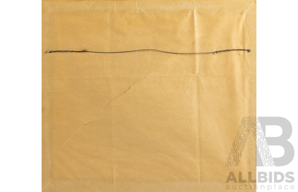 Pro Hart, (20th Century, Australian, 1928-2006), On the Warrego Droving Down (1980), Quality Colour Reproduction Print of Original, 44 x 50 cm (frame)