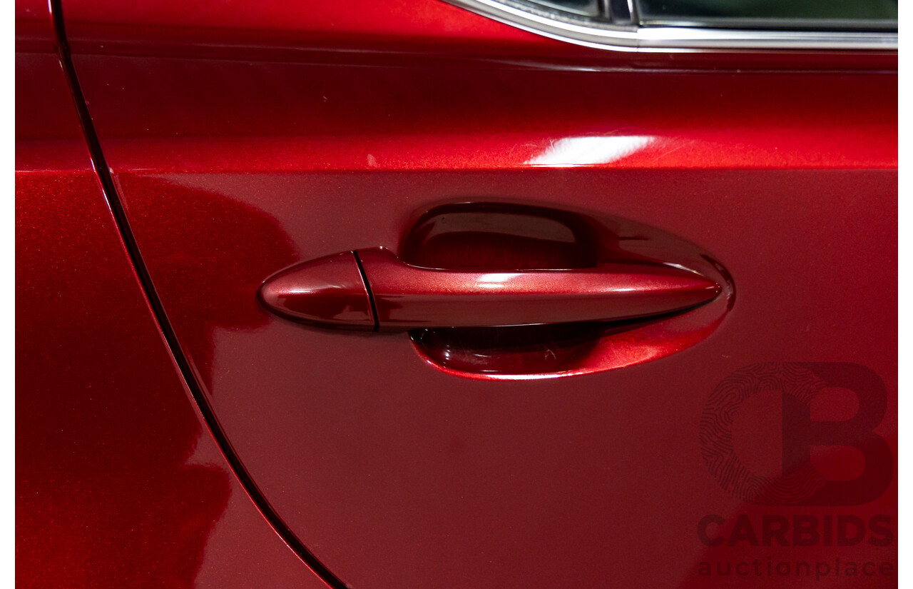 2/2011 Lexus IS350 Prestige GSE21R 4d Sedan Vermillion Red Metallic V6 3.5L