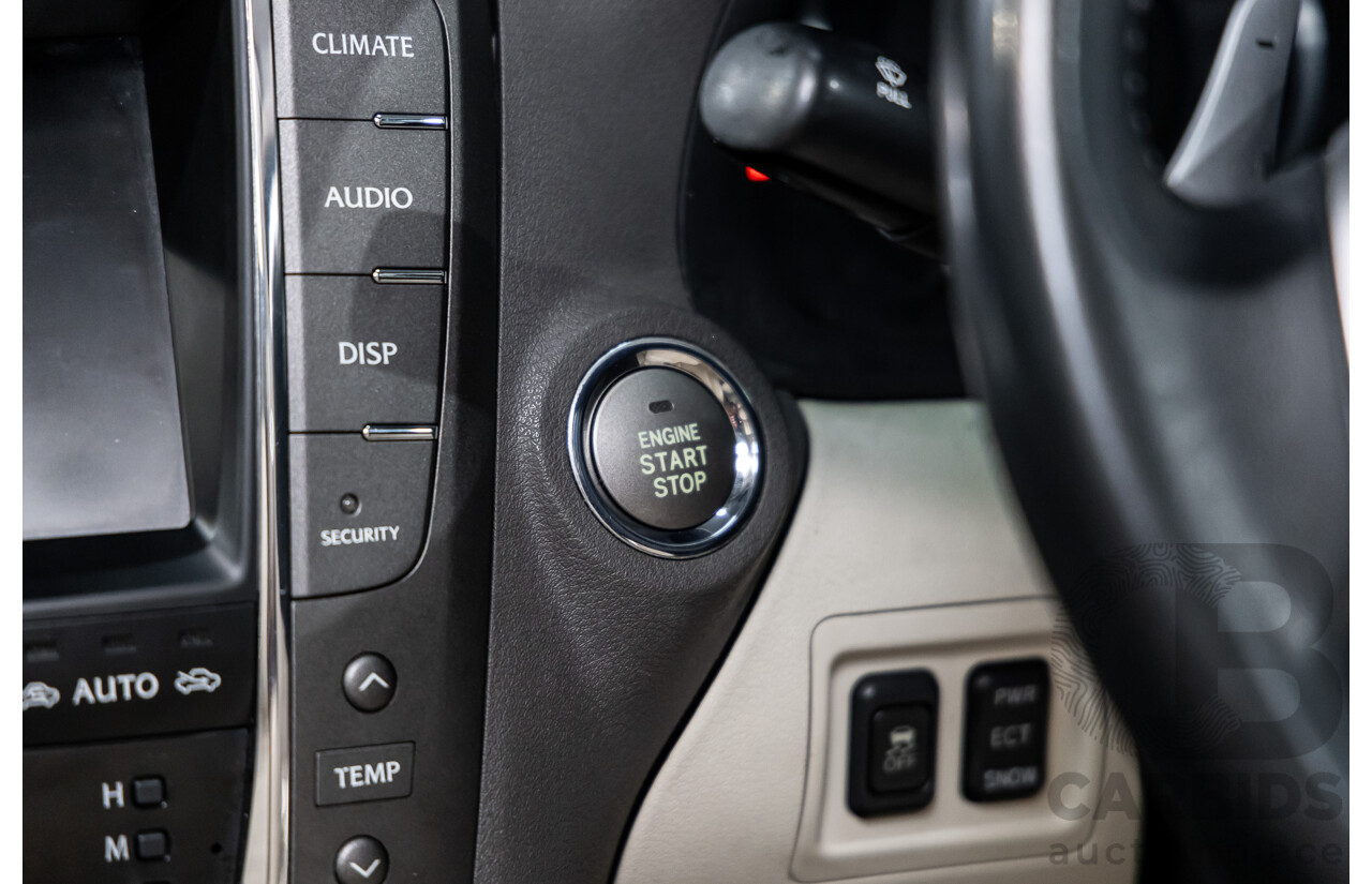 2/2011 Lexus IS350 Prestige GSE21R 4d Sedan Vermillion Red Metallic V6 3.5L