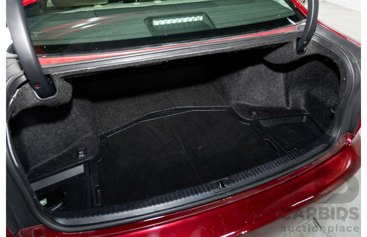 2/2011 Lexus IS350 Prestige GSE21R 4d Sedan Vermillion Red Metallic V6 3.5L