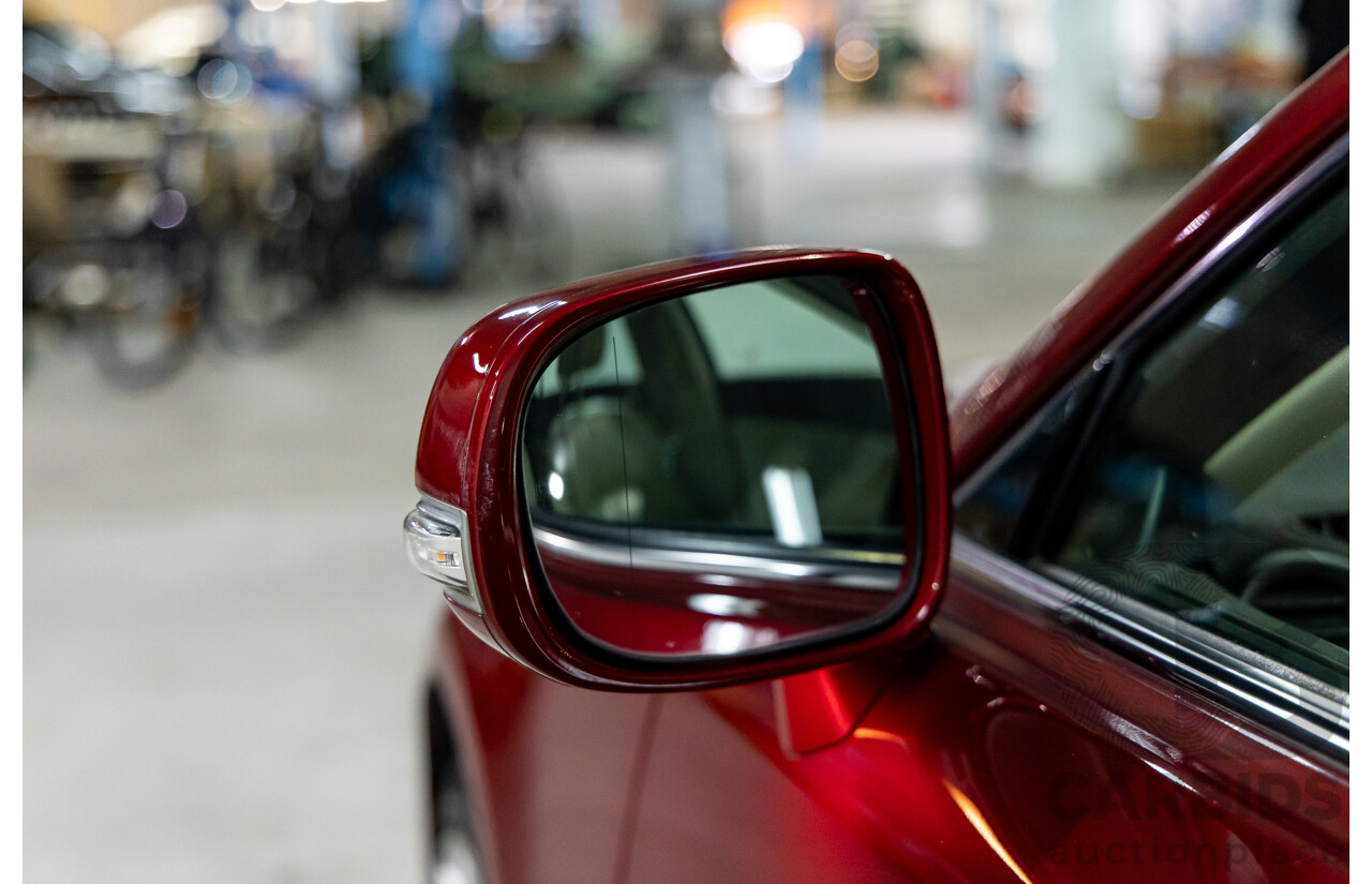 2/2011 Lexus IS350 Prestige GSE21R 4d Sedan Vermillion Red Metallic V6 3.5L