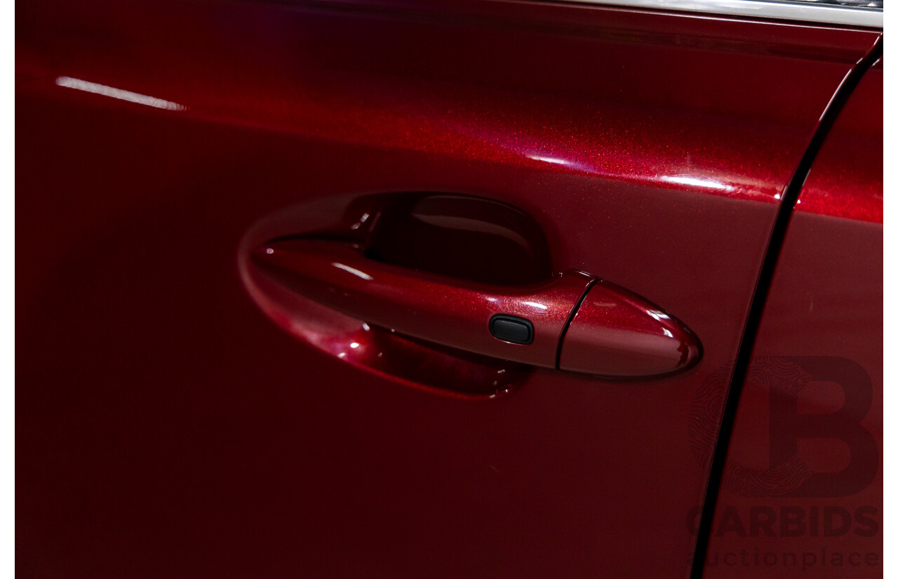 2/2011 Lexus IS350 Prestige GSE21R 4d Sedan Vermillion Red Metallic V6 3.5L