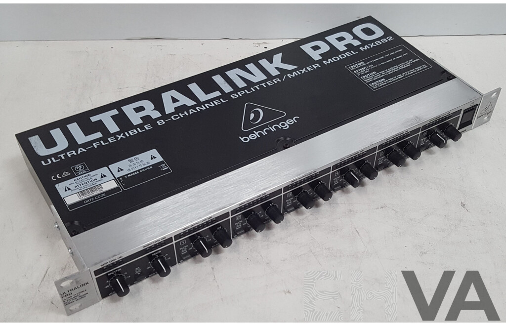 Behringer (MX882) Ultralink Pro Ultra-Flexible 8-Channel Splitter/Mixer