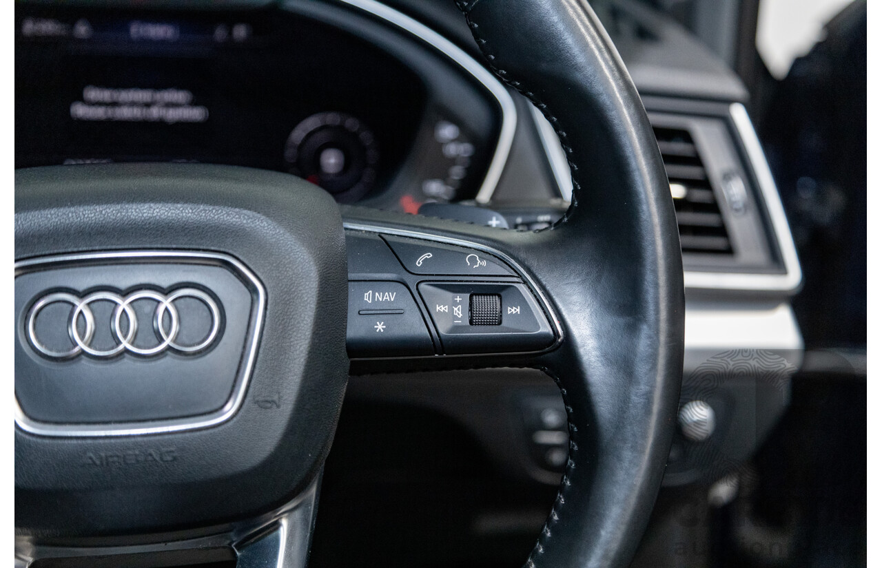 01/2018 Audi Q5 TDI Sport Quattro Ultra (AWD) MY18 4d Wagon Navarra Blue Metallic Turbo Diesel 2.0L