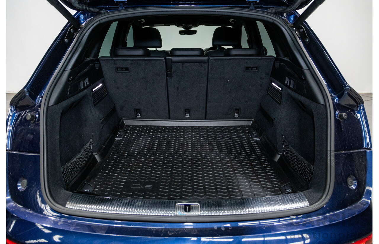01/2018 Audi Q5 TDI Sport Quattro Ultra (AWD) MY18 4d Wagon Navarra Blue Metallic Turbo Diesel 2.0L
