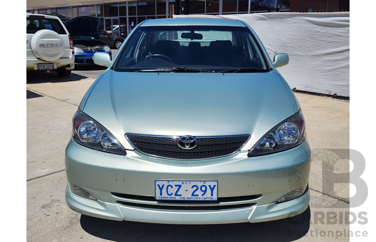 5/2003 Toyota Camry Sportivo MCV36R 4d Sedan Green 3.0L