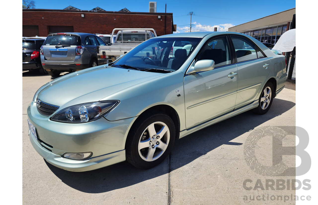 5/2003 Toyota Camry Sportivo MCV36R 4d Sedan Green 3.0L