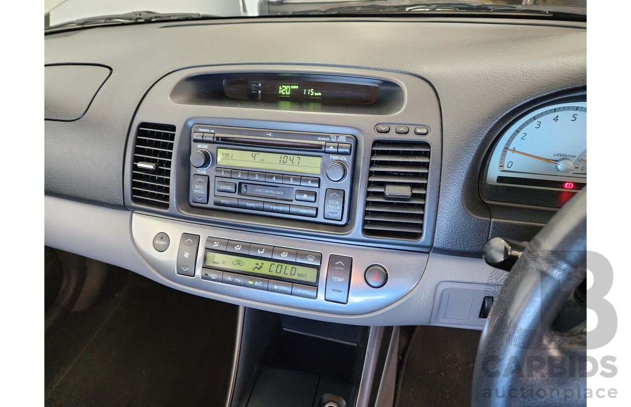 5/2003 Toyota Camry Sportivo MCV36R 4d Sedan Green 3.0L