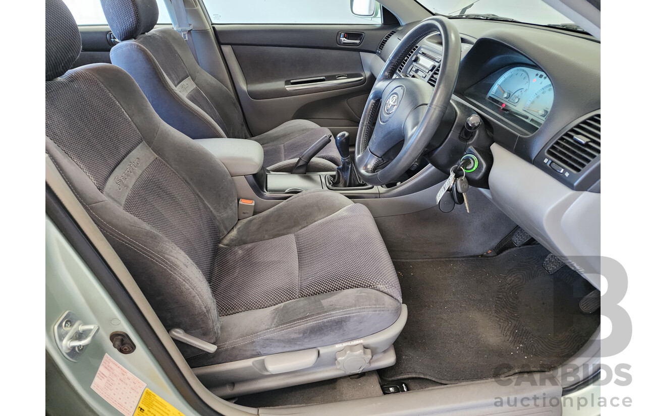 5/2003 Toyota Camry Sportivo MCV36R 4d Sedan Green 3.0L