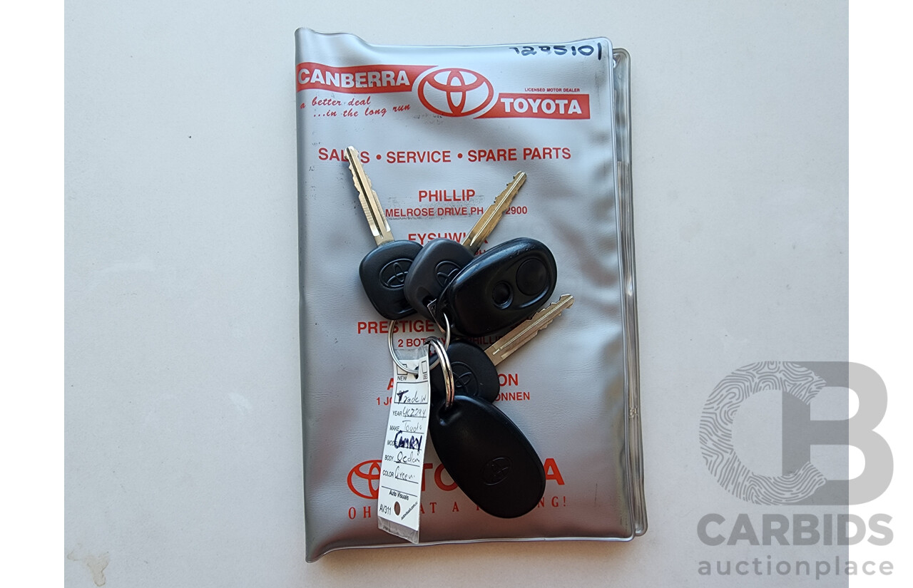 5/2003 Toyota Camry Sportivo MCV36R 4d Sedan Green 3.0L