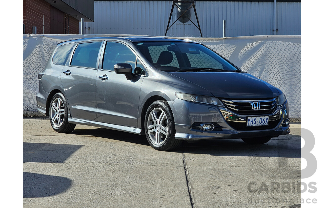 1/2012 Honda Odyssey Luxury RB MY12 4d Wagon Grey 2.4L
