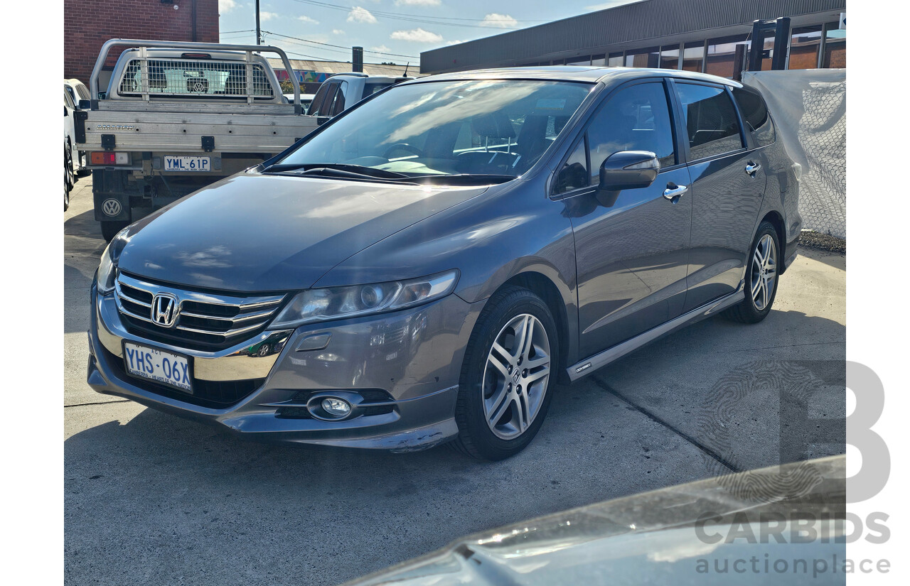 1/2012 Honda Odyssey Luxury RB MY12 4d Wagon Grey 2.4L