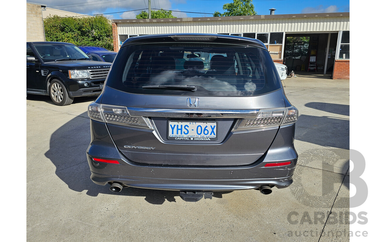 1/2012 Honda Odyssey Luxury RB MY12 4d Wagon Grey 2.4L