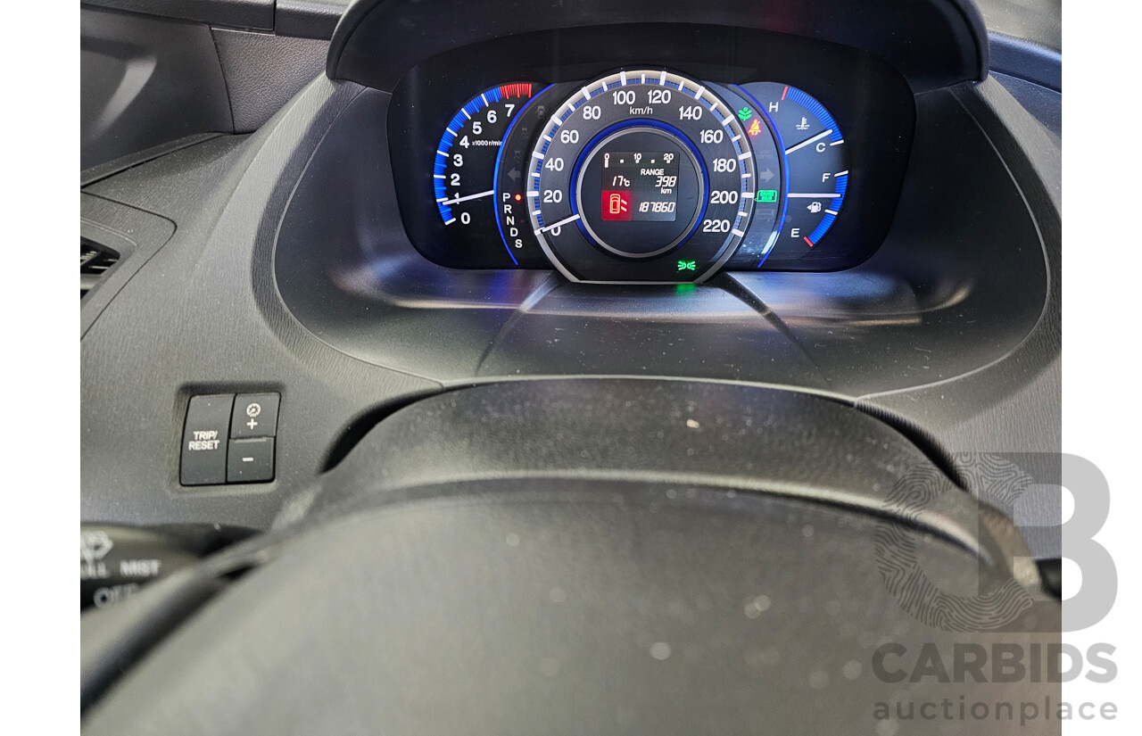 1/2012 Honda Odyssey Luxury RB MY12 4d Wagon Grey 2.4L